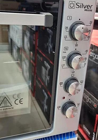 Duxovkalar: Mini soba Elektrik soba Silver Turkiye istehsali 70 litre model Saat — 7