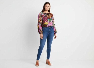 sukienka tunika boho: Bluzka damska, rozmiar XL