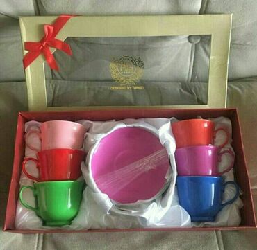 çay servis: Çay dəsti, Farfor, 6 nəfərlik, Türkiyə