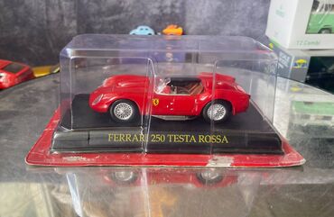 Avtomobil modelləri: Коллекционная модель Ferrari 250 Testa Rossa red 1957 Altaya Scale