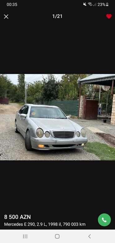 Mercedes-Benz E 290: 2.9 l | 1998 il Sedan