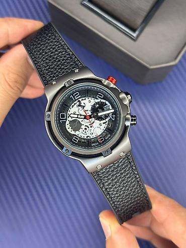 alışqan saat: Yeni, Qol saatı, Hublot, rəng - Qara — 6