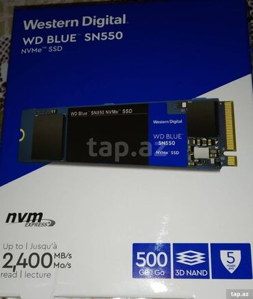 vilano mtb v Azərbaycan | Velosipedlər: Western Digital 500GB WD Blue SN550. Form Factor M.2 M.2 PCI-E 3.0 4x