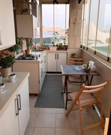 Uzunmüddətli kirayə mənzillər: Nerimanov rayonu Heyder Eliyev merkezi ile uzbeuz yeni tikili bina 17 — 8