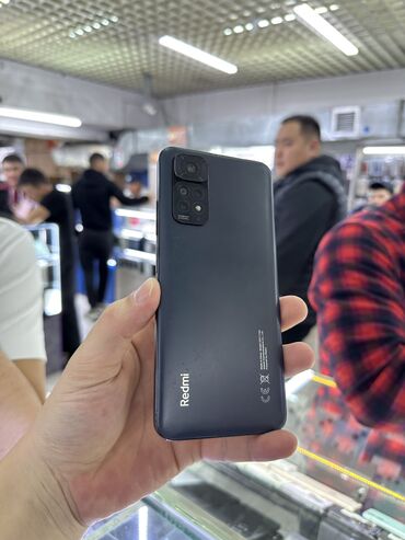 редми нот 11 т: Redmi, Redmi Note 11S, Колдонулган, 128 ГБ, түсү - Кара, 2 SIM