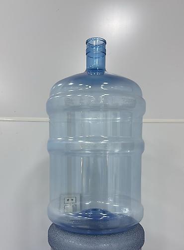 su 19 lt: 4,5₼ ( yeni ) 19 litrlik su qabı (damcılı dispenser üçün bidon) - — 1