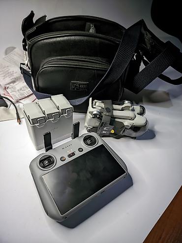 moza air: Дрон DJI Mini 4 pro 4 акб plus (3500 маh) налет минимальный! экран — 1