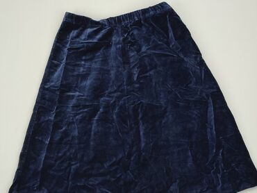 niebieska spódnice w kratke: Spódnica, M, stan - Dobry