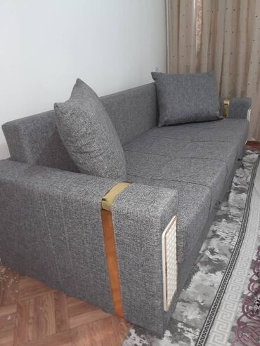 мебель новую: Диван-кровать, цвет - Серый, Новый