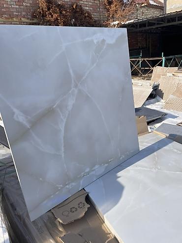 Керамогранит: Назначение: Для пола, цвет - Белый, 60x60 см — 2