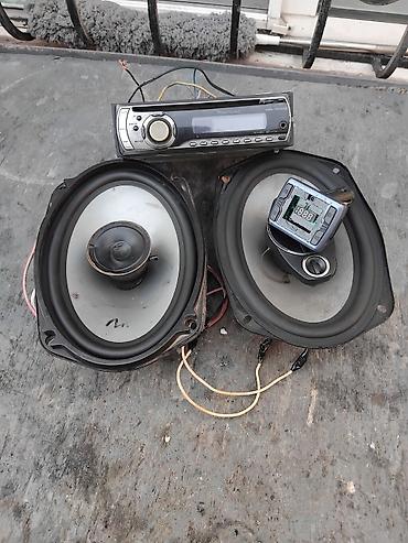 dinamik masin: Avtomobil üçün audio dəst - Avtomobil maqnitafonu: Ön paneldə səs — 1