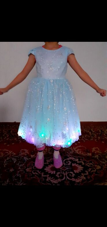 платье на 10 лет: Детское платье, цвет - Голубой