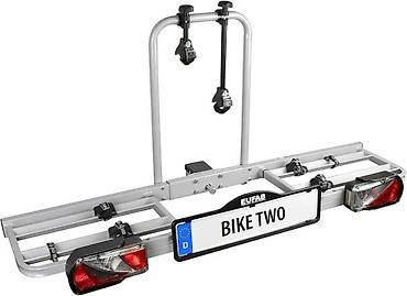 formula 1: Eufab BIKE TWO – nosač za 2 bicikla za kuku vučnog vozila - Montaža — 1