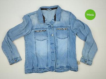 kurtka jeans: Kurtka jeansowa damska, rozmiar L — 2