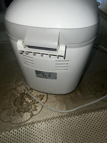 corek bisiren soba: Elektrik çörəkbişirən aparat - Rəng: ağ - Üst qapaqda baxış pəncərəsi — 3