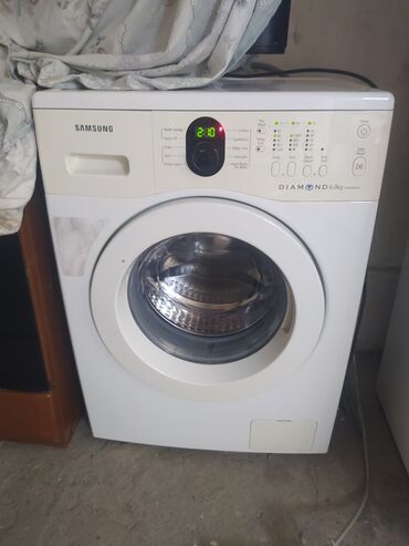 Paltaryuyan maşınlar: Paltaryuyan maşın Samsung, 6 kq, Avtomat, Qurutmasız, Kredit yoxdur