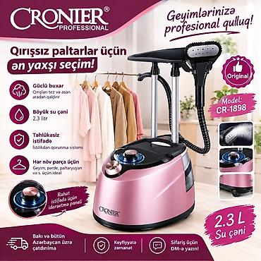 eurolux utuleri: Cronier Professional buxarlı geyim düzləndiricisi – Model CR-1898 - — 1
