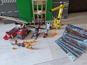 Лего 60216 — собран на 95%, все фигурки на месте. Инструкции в хорошем at lalafo.kg Лего 60216 — собран на 95%, все фигурки на месте. Инструкции в хорошем