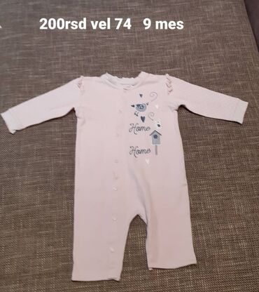 Paketi dečije odeće: Paket: Bodiji, Duksevi, Haljine, Za devojčice, uzrast: 9-12 meseci — 4