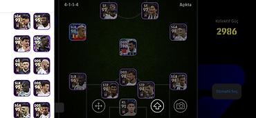 fifa mobile 22 hesap satis: Salam, oyun hesabı 2019dan məndədi, tək sahibiyəm. Oyunda 400+ oyunçu — 5