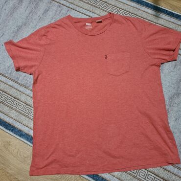 majica boss: T-shirt LeviS, L (EU 40), color - Red