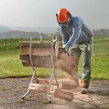 Ostala baštenska oprema: Wolfcraft držač/kolijevka za sečenje ogrevnog drveta (stalak za — 16