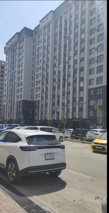 квартира джал мкр: 2 комнаты, 56 м², Элитка, 12 этаж, Евроремонт