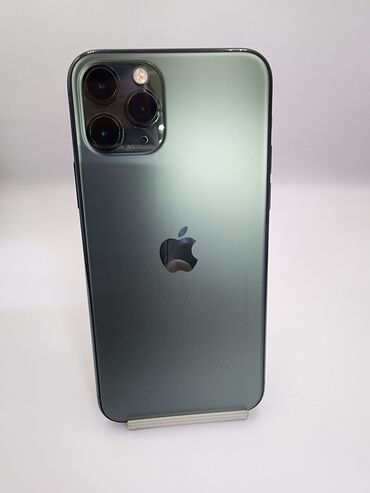 Apple iPhone: IPhone 11 Pro, Б/у, 256 ГБ, Черный, Защитное стекло, Чехол, В рассрочку, 92 %