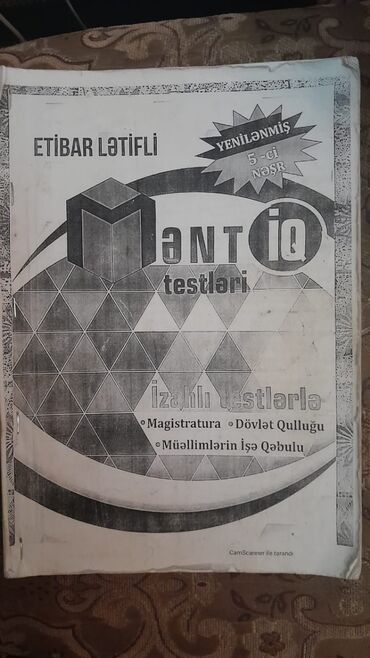 dim mentiq testleri pdf: Məntiq İQ testi Kserokopiya olunmuş testlər toplusudur. Səliqəli
