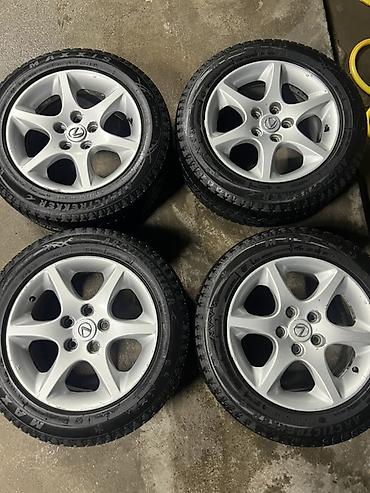 Унаа: Комплект из 4 колес в сборе: легкосплавные диски Lexus + зимние шины — 5