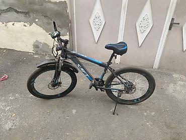 saft mtb: SAT dağ velosipedi – 26” - Çərçivə: yüngül alaşımlı, mavi-qara dizayn — 3