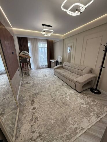 1 бөлмө, 45 кв. м, Элитка, 10 кабат, Дизайнердик ремонт