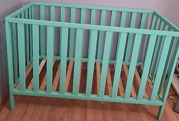 mothercare манеж: Для девочки и мальчика, Б/у, Кровать, Без матраса — 1