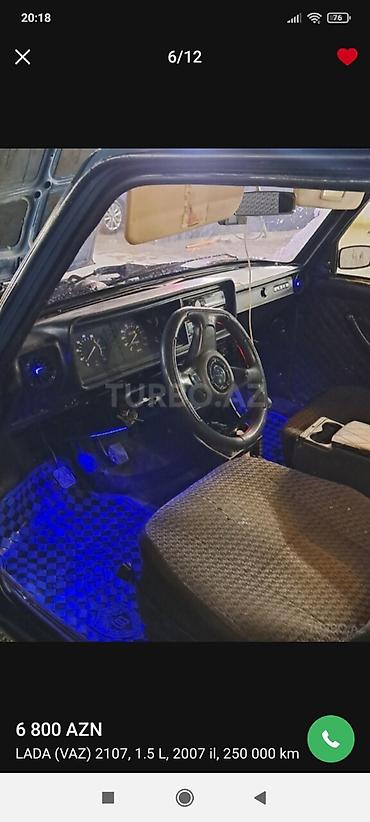 2107 baqaj: VAZ (LADA) 2107: 1.5 l | 2007 il 250000 km Sedan — 5