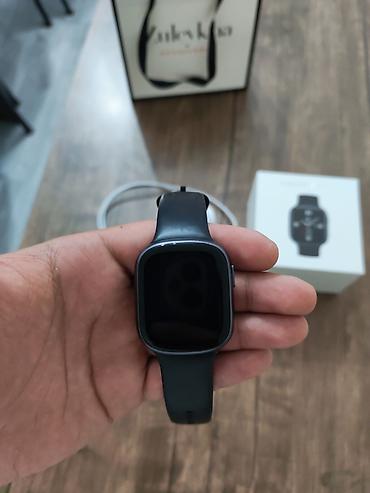 honor x9s: HONOR Watch 4 ağıllı saat - Rəng: qara, kvadrat formalı korpus və — 3
