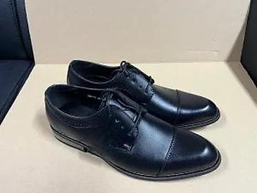 Cipele: Muške elegantne cipele – crne, sa pertlama - Model: klasične — 6