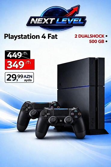 Sony PlayStation 4 500 GB 🎮 PlayStation 4 Fat – 500GB🔥 💥 349 AZN 💳 lalafo.az -da Sony PlayStation 4 500 GB 🎮 PlayStation 4 Fat – 500GB🔥 💥 349 AZN 💳