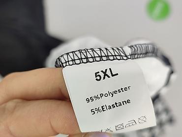 modne duże rozmiary: Sukienka damska, rozmiar 5XL — 4