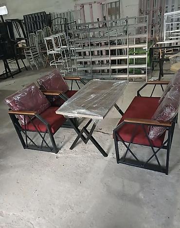 Bağ divan və kreslo dəstləri: Yeni, Metal, Azərbaycan — 3