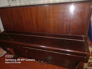 korq pa 80: Upright piano – “Kirka”. - Korpus: tünd qəhvəyi, parlaq laklı taxta — 2