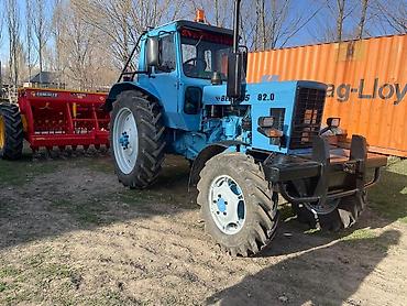 Тракторы МТЗ (Беларус): Трактор Беларус 82.0 (МТЗ-82) - Полный привод (4х4) — 2