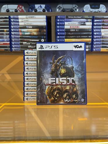 video dvd: FIST-PS5 diski Oyun diski tam işlək vəziyyətdədir, heç bir cızığı — 1