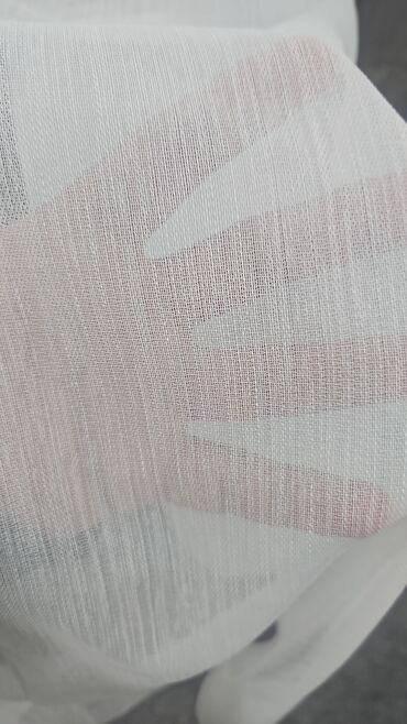 Parçalar: Ağ rəngli, şəffaf tül parça. Yüngül və zərif görünüşü ilə pərdələr — 5