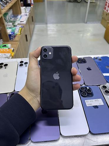 iphone 5g: IPhone 11, Б/у, 128 ГБ, Черный, Зарядное устройство, Защитное стекло, Чехол, 72 % — 1