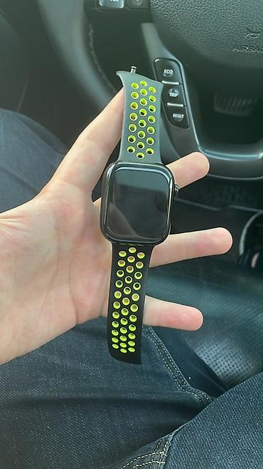 apple eatch: Apple Watch Nike Sport Band – qara/neon-yaşıl - Model: Apple Watch | — 2