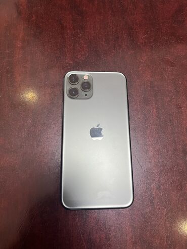 жалал абат телефон: IPhone 11 Pro, Б/у, 64 ГБ, Space Gray, Защитное стекло, Чехол, 78 %