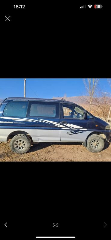 Mitsubishi: Mitsubishi Delica: 1997 г., 2.8 л, Автомат, Дизель, Внедорожник