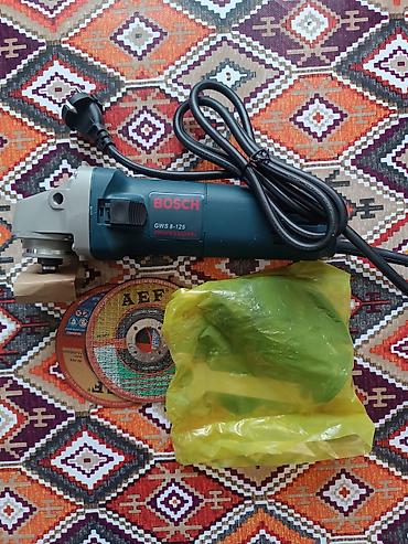 drel dəst: Bosch GWS 8-125 Professional bucaqslayıcı - Brend/model: Bosch GWS — 1