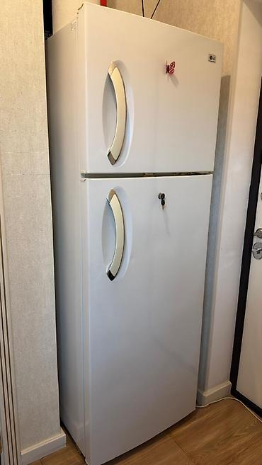 soyuducu indesit: İşlənmiş 2 qapılı LG Soyuducu Satılır, rəng - Ağ — 1