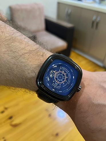 Kişi qol saatı – Carotti Automatic - Korpus: kvadratvari (yumuşaq